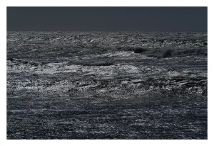 "Current" Contemporary Original Dark Ocean Seascape Photograph - 60" X 40"