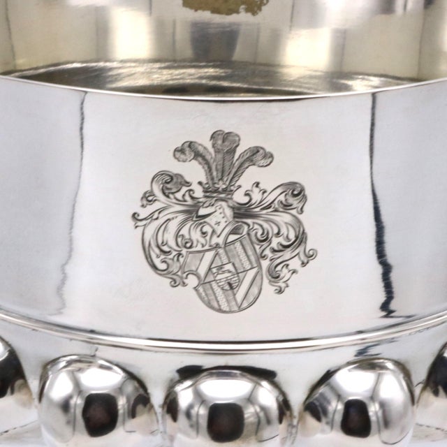 Art Deco Period WollenWeber Silver Vase Austria circa 1930 For Sale - Image 9 of 18
