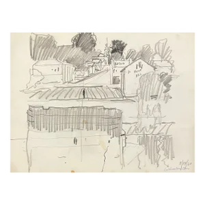1960 Norman Kent Coshocton Ohio Drawing