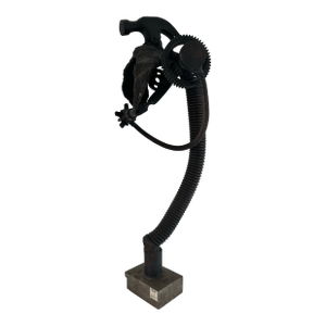 Stan Smokler Metal Found Objects Sculpture
