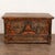 Late 19th Century Hungarian Original Painted Pine Flat Top Trunk For Sale - Image 4 of 13