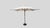 RH Premium Rectangular Teak Outdoor Umbrella With Weighted Base For Sale - Image 12 of 15