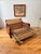 Animal Skin French Leather Mustache Back Sofa Bed, 1930s For Sale - Image 7 of 9