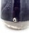 Ceramic Cobalt Blue and Silver Glazed Ceramic Vase from Jules Guerin, Belgium, 1950s For Sale - Image 7 of 13