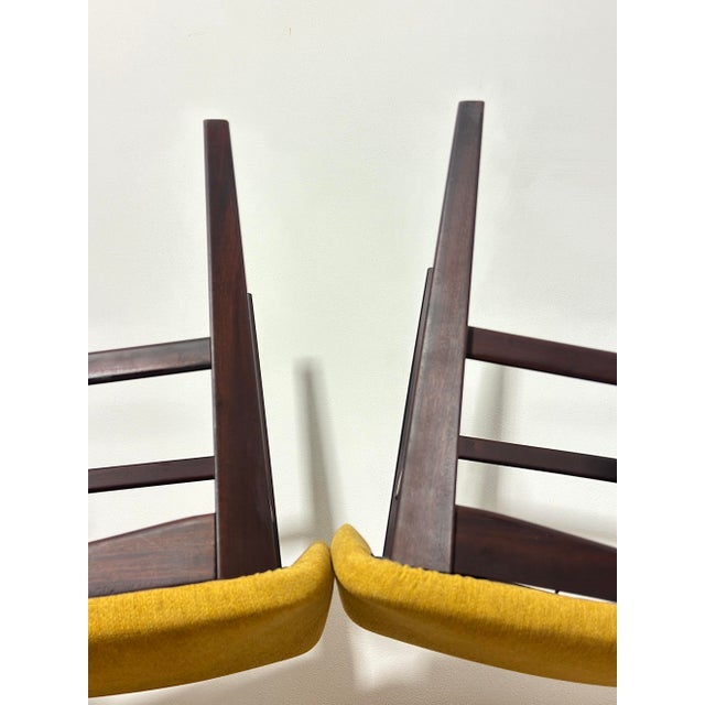 Vintage Teak Chairs, Italy, 1960s, Set of 4 For Sale - Image 12 of 18