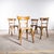 Brown Honey Bentwood Café Chairs, 1950s, Set of 4 For Sale - Image 8 of 8