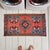 This authentic hand-knotted Oushak rug brings a vibrant touch of Aegean Anatolian heritage to any compact space. Its sun-...