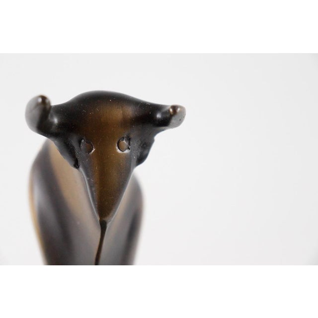 Reinhard Dachlauer, Bulle and Bär, 1980s, Bronze & Metal For Sale - Image 17 of 18