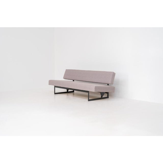Sofa / daybed by Dieter Waeckerlin for Idealheim (Germany, 1950s). A wonderful and rare modernist piece designed by Swiss...