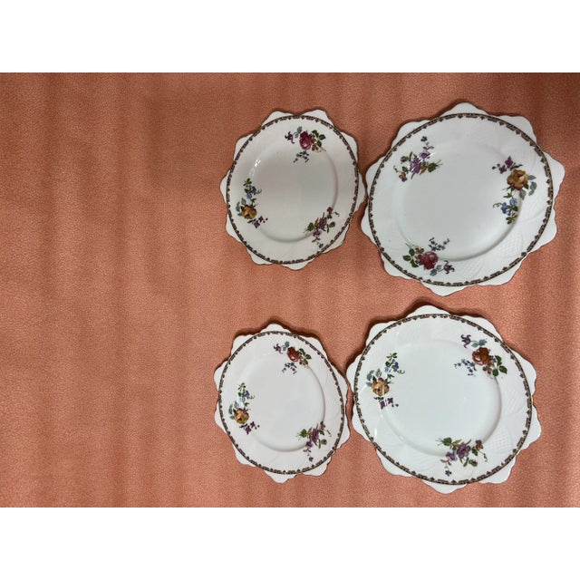 Antique Star Paragon Saucers and Bread Plates- 8 Pieces For Sale In Washington DC - Image 6 of 12