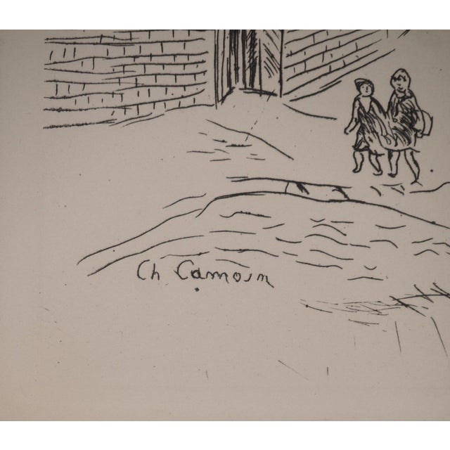 Modern Charles Camoin, Montmartre, Engraving For Sale - Image 3 of 6