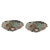 Set of 2 Hypomea copper bowls by Samuel Costantini. Dimensions: D 25 x H 8 cm. Materials: copper. Copper bowl worked en-...