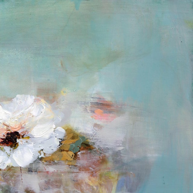 2020s Passing Glimpses - Original Contemporary Abstract Oil Painting on Wood Panel by Denna Erickson For Sale - Image 5 of 9