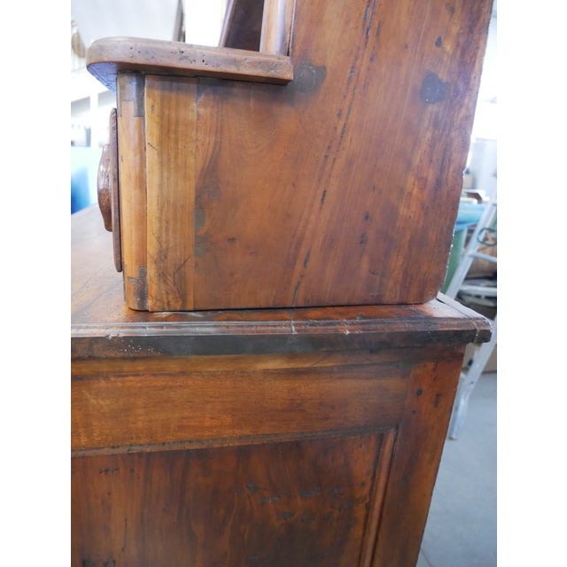Antique Piedmontese Plate Rack Credenza, 19th Century For Sale - Image 10 of 16