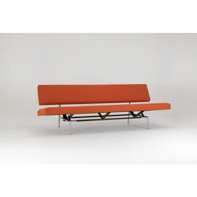 Mid-Century Modern Orange BR 02 Daybed by Martin Visser for 't Spectrum, 1980s For Sale - Image 3 of 18