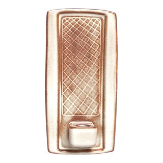 Scandinavian Ceramic No. 3434 Wall Candle Holder by Einar Johansen for Søholm For Sale