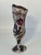 Vase by Pietro Melandri, signed P. Melandri under the base, produced around the 1950s in Faenza, original decoration with...