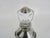 Crystal and Silver-Plated Metal Decanter, 1970s For Sale - Image 4 of 8