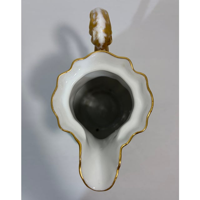 Ceramic Antique L. Sazerat Limoges Floral Porcelain Tea Pot For Sale - Image 7 of 15