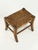 Petite Antique Primitive French Rush Footstool For Sale - Image 4 of 10