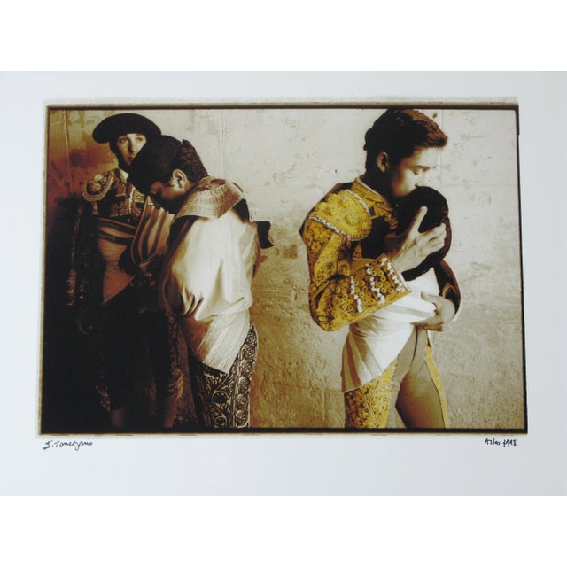 1990s Jacques Torregano, Young Spanish Bullfighter at Arles Bullfighting Festival, 1998, Photolithograph For Sale - Image 5 of 10
