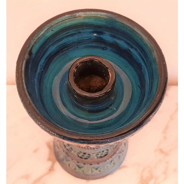 Mid-Century Modern Model 234 Candleholder by Aldo Londi for Bitossi, 1960s For Sale - Image 3 of 8