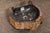 Live Edge Petrified Wood Sink, Black & Tan For Sale - Image 10 of 10