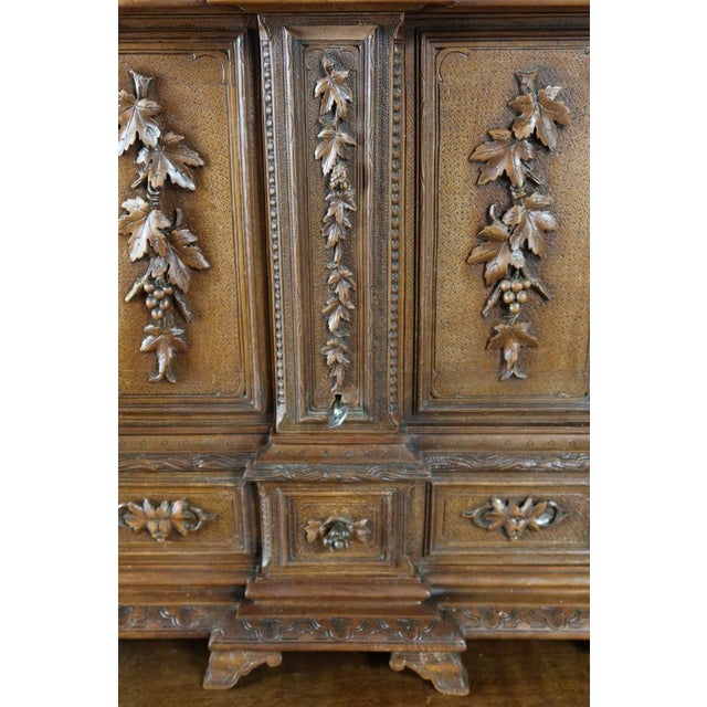 Vintage Liquor Cellar in Walnut For Sale - Image 11 of 14