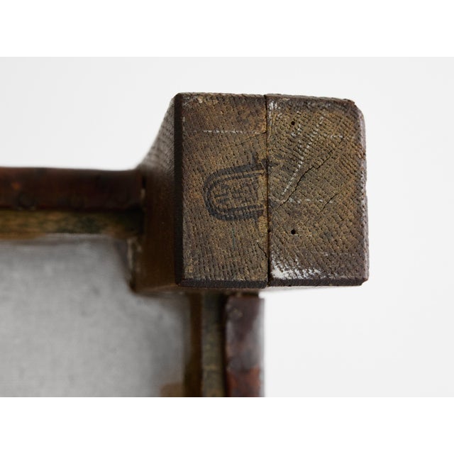 Gustav Stickley Arts & Crafts Leather Footstool, American No. 302, Circa 1910 For Sale - Image 17 of 18