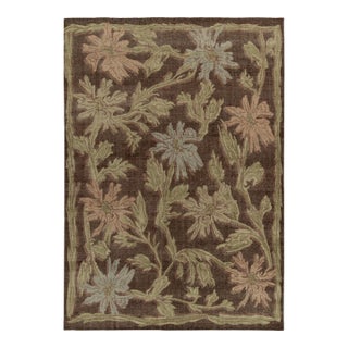 Rug & Kilim’s Oversized Deco Flower Rug, 12x16 For Sale