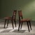 Chairs in Cognac Leather and Stained Oak from Jens Risom, United States, 1940s, Set of 2 For Sale - Image 11 of 11