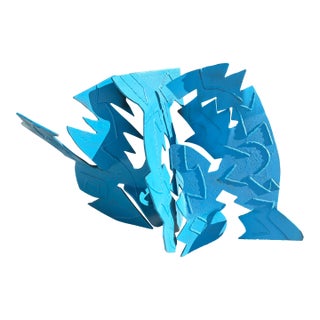 Mid 20th Century Abstract Steel Sculpture For Sale