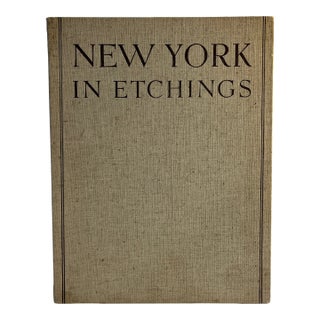1939 New York in Etchings Book For Sale