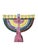 Vintage Hand Painted Ceramic Studio Pottery Menorah For Sale - Image 16 of 16