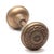 This Romanesque style radial door knob is made by Lockwood in the 1900 catalog. It is part of the L-11300 Stanwich group....