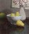 Four Pears by Mark Bradley Schwartz | Oil on canvas Still life of four pears in a bowl For Sale