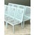 Baby Blue Vintage McKinnon and Harris Trellis Dining Chairs - Set of Eight For Sale - Image 8 of 13