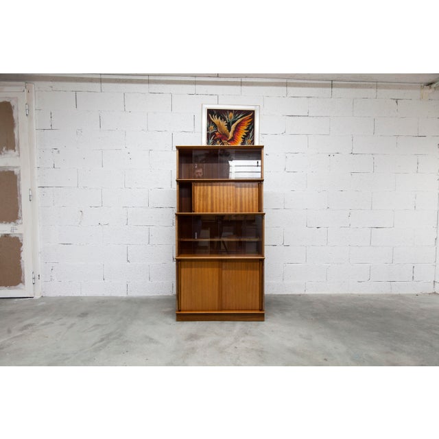 Mid-Century Oscar Bookcase attributed to Didier Rozaffy, 1952 For Sale - Image 6 of 18
