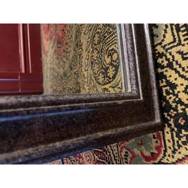 Contemporary 1970s Contemporary Mirror From Paris Plain Glass For Sale - Image 3 of 5