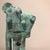 Contemporary Oxidized Bronze Green Blue Metallized Mini Totem by Frederic Texier For Sale - Image 3 of 8
