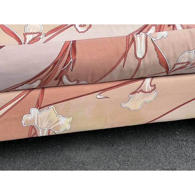 Postmodern Loveseats Karl Springer Style by Parsons - a Pair For Sale - Image 10 of 11