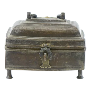 18th Century Antique Persian Brass Box