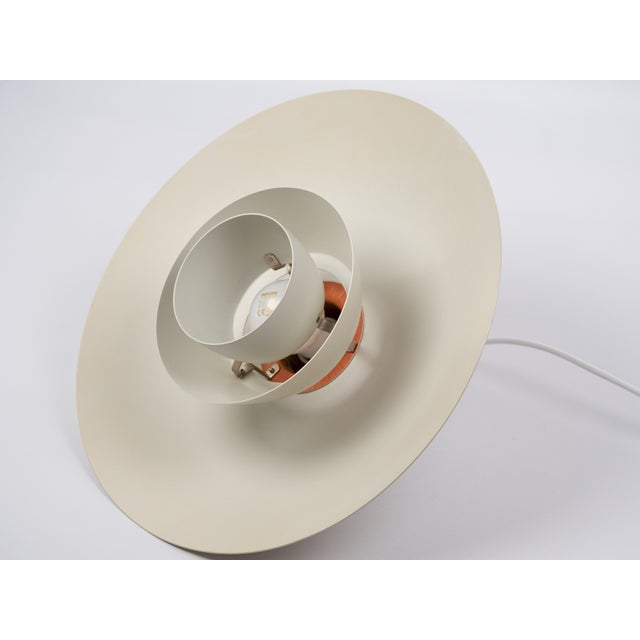 White Vintage Danish PH 4/3 Lamp by Poul Henningsen for Louis Poulsen, 1966 For Sale - Image 8 of 13