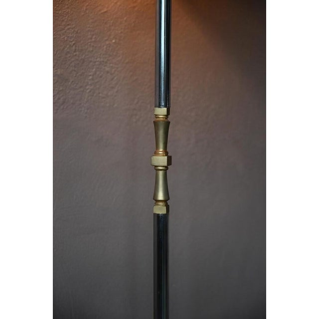 Vintage Regency Brass Floor Lamp, 1970s For Sale - Image 10 of 15