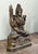 Traditional Vintage Hindu Brass Shiva Nataraja Seated Meditation Sculpture For Sale - Image 3 of 8