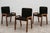 Brown Dilos Armchairs by Guido Faleschini for I4 Mariani, 1970s, Set of 3 For Sale - Image 8 of 12