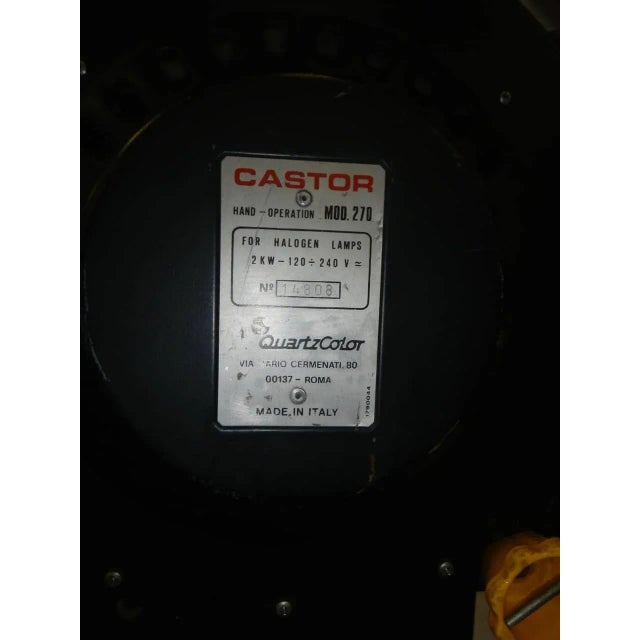 Italian Photographer's Spotlight from Manfrotto Bassano, 1970s For Sale - Image 16 of 18