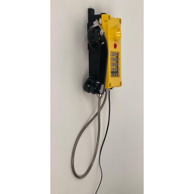 2000 - 2009 Industry Wall Mount Telephones in Bright Yellow from Tesla, 2004, Set of 2 For Sale - Image 5 of 18