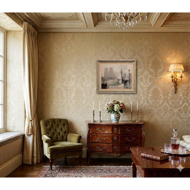 Jules René Hervé - 1930s View of Notre Dame - Oil painting French impressionist - Oil painting on Canvas -signed canvas...