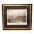 Framed & Mated Hand Colored Etching Hunting Scene "The Old Berkshire Hunt" For Sale